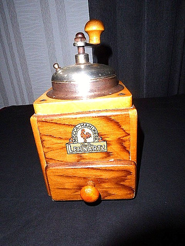 Alte lehnartz kaffeemühe - alte,