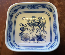 Zwiebelmuster Kleine Schüssel (9,5x9,5 cm) - Original Bohemia Porzellan