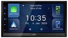JVC KW-M785DBW Doppel-DIN MP3-Autoradio Touchscreen DAB Bluetooth USB CarPlay