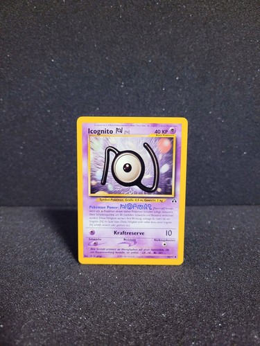 Pokemon karte icognito - icognito, n