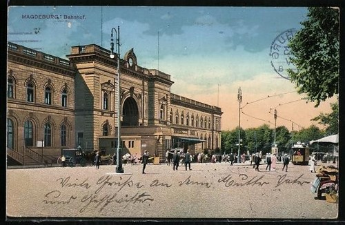 Ansichtskarte magdeburg - ansichtskarte,