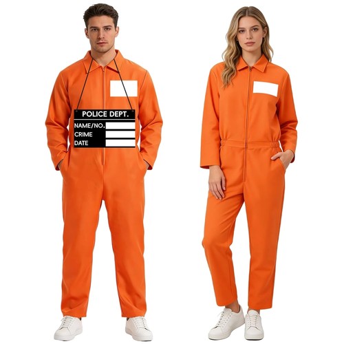 Gefängniskostüm kostüm - gefängniskostüm,
