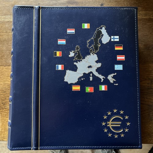 Euro münzalbum ringbinder - euro,