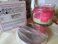 Partylite 3 Docht Duftwachsglas Kerzenglas Raspberry Lime Breeze