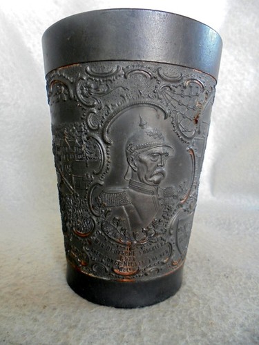 Alt zinn becher - zinn, reichskanzler