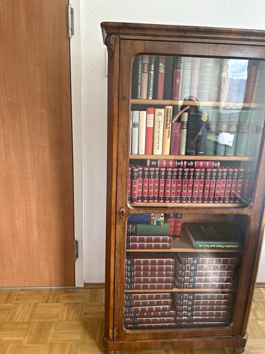 Freistehende holz glas - freistehende, vitrine