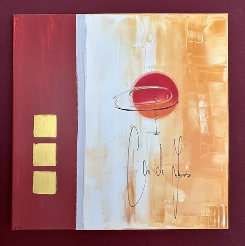Original acryl leinwand - leinwand, auf