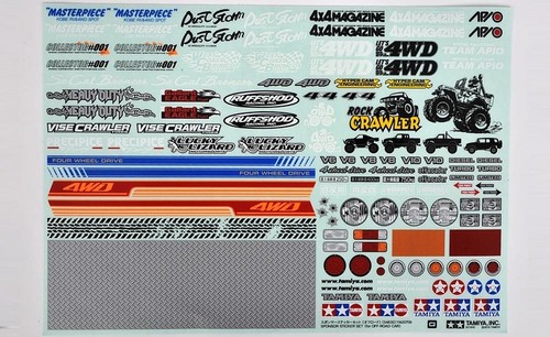 Tamiya dekorbogen - tamiya,