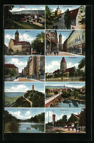 Jena generalansicht der - generalansicht,