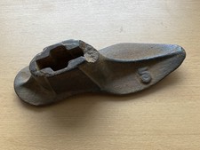 Für den Schuster, Schuhmacher. Eiserner Schuhleisten der Größe 5 