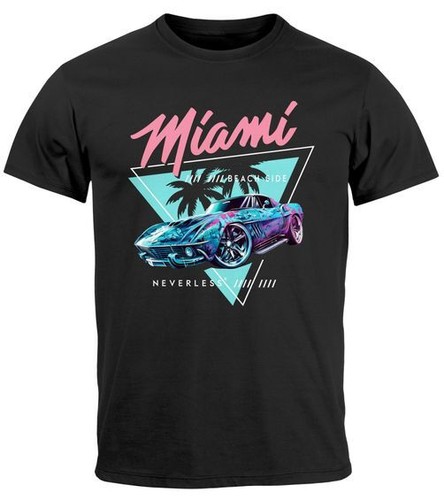 Herren shirt bedruckt miami - herren,