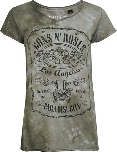Guns roses shirt - guns, damen
