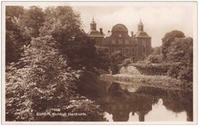 Foto AK Essen Ruhr Schloß Borbeck 1928 gelaufen