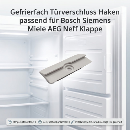 Gefrierfach türverschluss - gefrierfach,