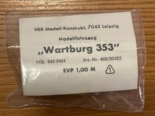 DDR ESPEWE MK Werbemodell Wartburg 353 in Tüte (1:87/ H0)