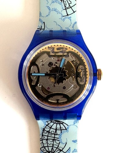 Swatch automatik mappamondo - swatch,