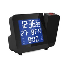 Funk Projektionswecker Schwarz