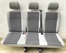 VW T5 / T6 RÜCKBANK RÜCKSITZBANK SITZ / 3. SITZREIHE / AUSTIN HELL / STOFF grau
