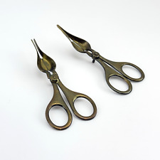 Antike Dochtscheren | Messing | Handgefertigt Patina  | Vintage | Kerzenzubehör