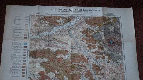 Geologische karte von - geologische,