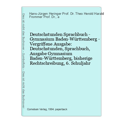Deutschstunden sprachbuch - deutschstunden,