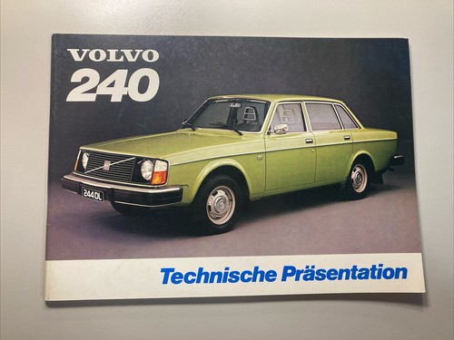 1974 prospekt volvo 240 - volvo,