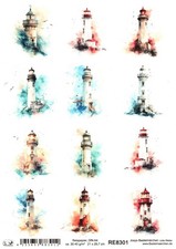 Reispapier din decoupage - a4,