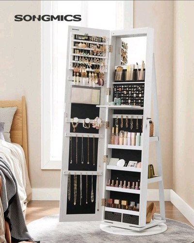 Schmuckschrank mit spiegel - schmuckschrank,