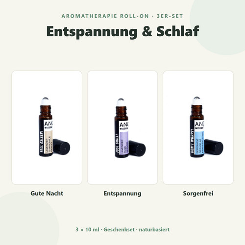 Aromatherapie roll set - roll-on,