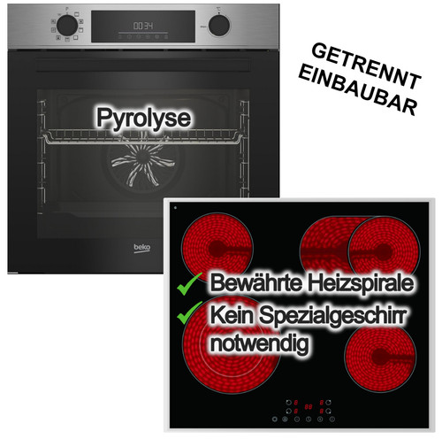 Herdset backofen pyrolyse - herdset,