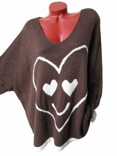 Oversize Long Strick Pullover
