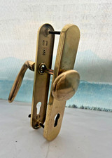 alte Türklinken Türgriff Drückergarnitur Messing 