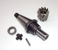 # Fräsdorn SK40 S20x2 D22 + Fräser D44mm (gebraucht) Deckel Fräsmaschine