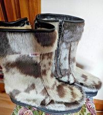 Stiefel aus Echtfell Seehund