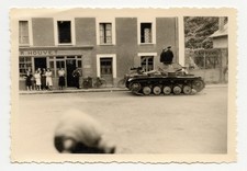 Original Foto Panzer mit Kennung, Panzerkampfwagen II, Frankreich, 2. Weltkrieg