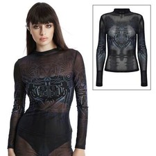 PUNK RAVE Cyber Mesh Top