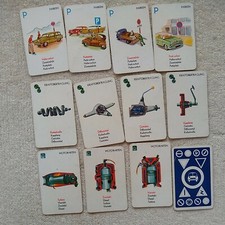 Quartettspiel fahrschule alt - quartettspiel,