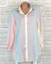 Damen Long Bluse Tunika Kleid