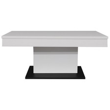 Couchtisch - schwarz - weiß -