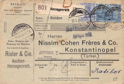 402888 auslandspaketkarte - 402888), dr
