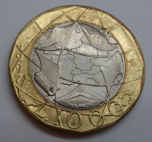 Italien 1000 lire 1997 - italien,