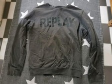 Replay Pullover Grau/Grün XXL
