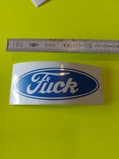 Ford Parodie Auto Aufkleber Sticker Button Vintage 80er Original Oldschool