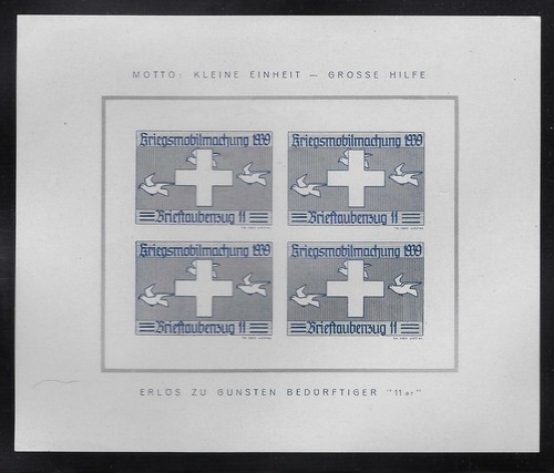 Switzerland soldier stamp - soldier,