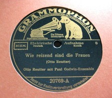 OTTO REUTTER Wie reizend sind die Frauen / Ick wundere mir über jarnischt mehr