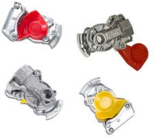 Kupplungskopf M22 SET ohne Ventil Rot Gelb  LKW NFZ Landmaschinen