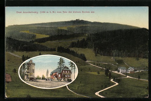 Auersberg gasthaus - ak, auersberg,