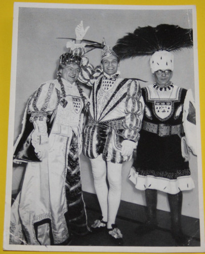 Das dreigestirn köln 1955 - ak.,