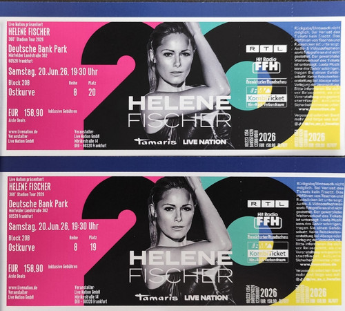 Helene fischer live 2026 - fischer,