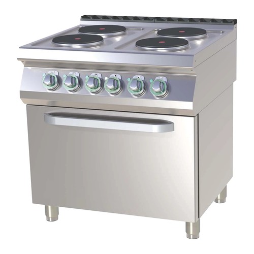 Elektro herd mit backofen gn - elektro-herd, (gn